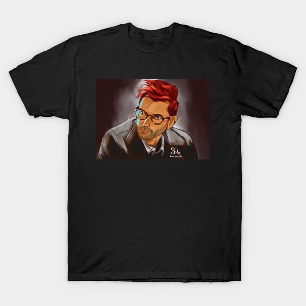 Crowley portrait T-Shirt by AC Salva